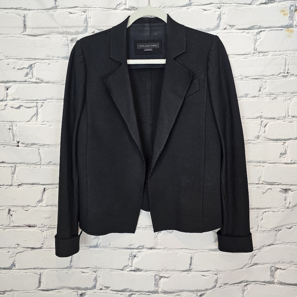 Marie Saint Pierre Black Jacket